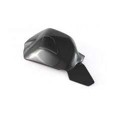 Motocorse Carbon Fiber Swingarm Guard with Lower Chain Guard (Shark Fin) for the Ducati Streetfighter V4